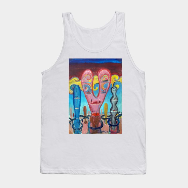 City ​​of the future 2020 5 Tank Top by diegomanuel